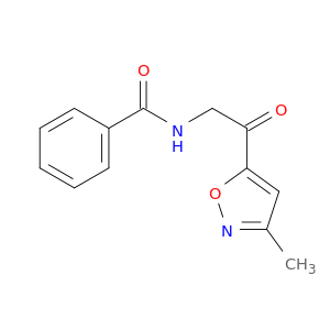 Benzamide, N-[2-(3-methyl-5-isoxazolyl)-2-oxoethyl]-