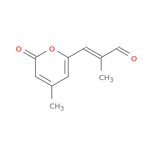 (E)-2-METHYL-3-(4-METHYL-2-OXO-2H-PYRAN-6-YL)-2-PROPENAL