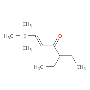 1,4-Hexadien-3-one, 4-ethyl-1-(trimethylsilyl)-, (E,E)-