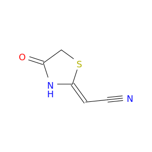 (2E)-2-(4-oxothiazolidin-2-ylidene)acetonitrile