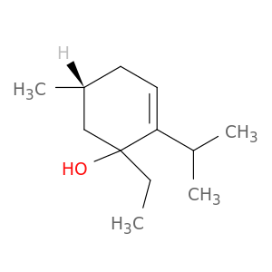 2-Cyclohexen-1-ol, 1-ethyl-5-methyl-2-(1-methylethyl)-, (5R)-