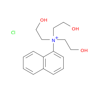 Naphthalenaminium, N,N,N-tris(2-hydroxyethyl)-, chloride
