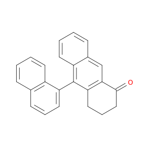 1(2H)-Anthracenone, 3,4-dihydro-10-(1-naphthalenyl)-