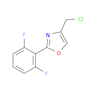 4-(Chloromethyl)-2-(2,6-difluorophenyl)-1,3-oxazole