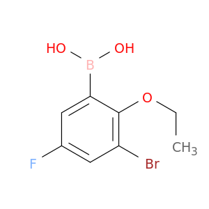 3-溴-2-乙氧基-5-氟苯基硼酸