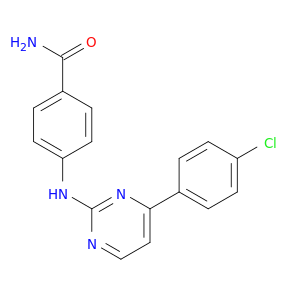 Benzamide, 4-[[4-(4-chlorophenyl)-2-pyrimidinyl]amino]-