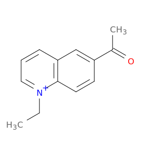Quinolinium, 6-acetyl-1-ethyl-