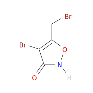3(2H)-Isoxazolone, 4-bromo-5-(bromomethyl)-