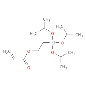 2-Propenoic acid, 2-[tris(1-methylethoxy)silyl]ethyl ester