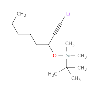 Lithium, [3-[[(1,1-dimethylethyl)dimethylsilyl]oxy]-1-octynyl]-