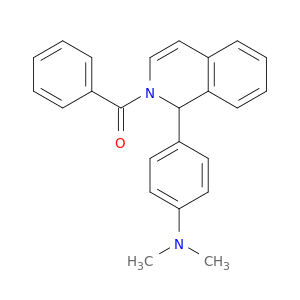 Isoquinoline, 2-benzoyl-1-[4-(dimethylamino)phenyl]-1,2-dihydro-