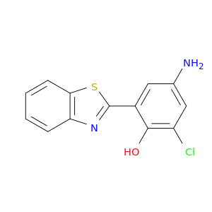 Phenol, 4-amino-2-(2-benzothiazolyl)-6-chloro-