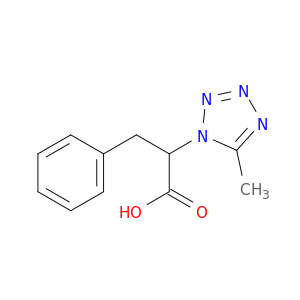 2-(5-Methyl-1H-1,2,3,4-tetrazol-1-yl)-3-phenylpropanoic Acid