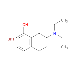 1-Naphthalenol, 7-(diethylamino)-5,6,7,8-tetrahydro-, hydrobromide