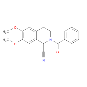 1-Isoquinolinecarbonitrile,2-benzoyl-1,2,3,4-tetrahydro-6,7-dimethoxy-