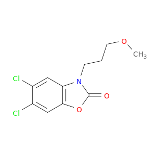 5,6-dichloro-3-(3-methoxypropyl)-1,3-benzoxazol-2(3h)-one