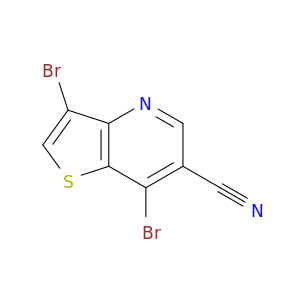 3,7-二溴噻吩[3,2-B]吡啶-6-碳腈
