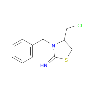 2-Thiazolidinimine, 4-(chloromethyl)-3-(phenylmethyl)-