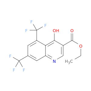 乙基4-羟基-5,7-双(三氟甲基)-3-喹啉羧酸盐