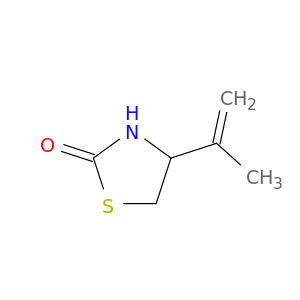 2-Thiazolidinone, 4-(1-methylethenyl)-