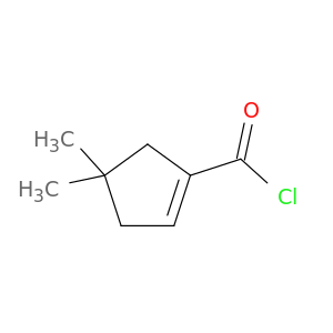 1-Cyclopentene-1-carbonylchloride, 4,4-dimethyl-
