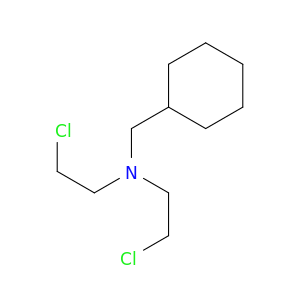 2-CHLORO-N-(2-CHLOROETHYL)-N-(CYCLOHEXYLMETHYL)ETHANAMINE