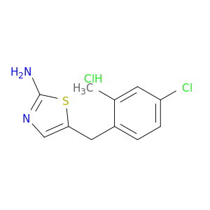 5-[(4-Chloro-2-methylphenyl)methyl]-1,3-thiazol-2-amine Hydrochloride