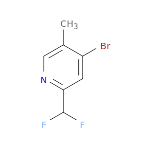 4-Bromo-2-(difluoromethyl)-5-methylpyridine