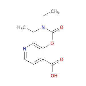 4-Pyridinecarboxylicacid, 3-[[(diethylamino)carbonyl]oxy]-