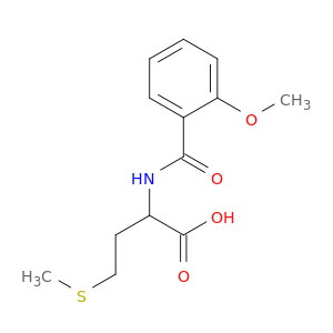 2-(2-Methoxybenzamido)-4-(methylthio)butanoic acid