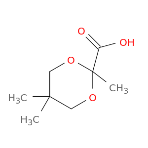 1,3-Dioxane-2-carboxylicacid, 2,5,5-trimethyl-