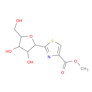 methyl 2-[3,4-dihydroxy-5-(hydroxymethyl)oxolan-2-yl]-1,3-thiazole-4-carboxylate