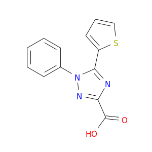 1-Phenyl-5-(thiophen-2-yl)-1H-1,2,4-triazole-3-carboxylic Acid