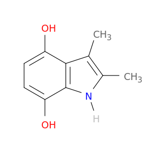 1H-Indole-4,7-diol,2,3-dimethyl-
