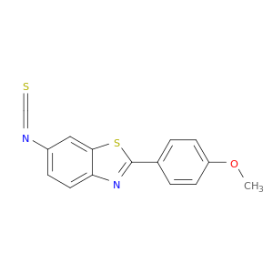 Benzothiazole, 6-isothiocyanato-2-(4-methoxyphenyl)-