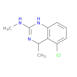 2-Quinazolinamine, 5-chloro-1,4-dihydro-N,4-dimethyl-