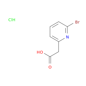2-(6-溴吡啶-2-基)乙酸盐酸盐