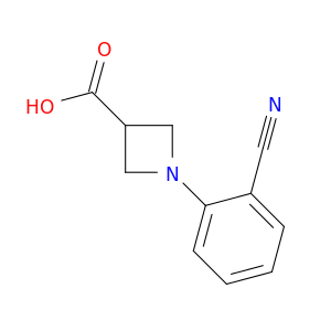 1-(2-Cyanophenyl)azetidine-3-carboxylic acid