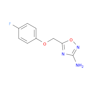 5-(4-氟苯氧基甲基)-1,2,4-噁二唑-3-胺