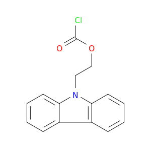 Carbonochloridic acid, 2-(9H-carbazol-9-yl)ethyl ester