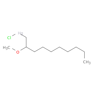 Mercury, chloro(2-methoxydecyl)-