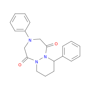 3,7-DIPHENYLHEXAHYDRO-1H-PYRIDAZINO[1,2-A][1,2,5]TRIAZEPINE-1,5(2H)-DIONE