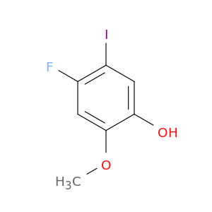 Phenol, 4-fluoro-5-iodo-2-methoxy-