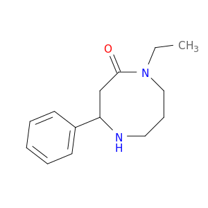 1,5-Diazocin-2(1H)-one, 1-ethylhexahydro-4-phenyl-