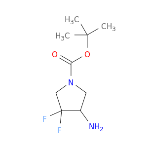 4-氨基-3,3-二氟吡咯烷-1-羧酸叔丁酯