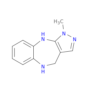 1-甲基-1,4,5,10-四氢苯并[b]吡唑并[3,4-e][1,4]二氮杂卓
