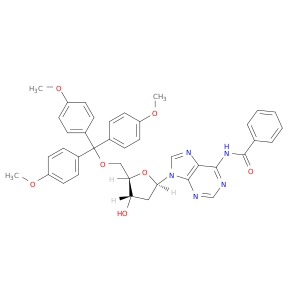 Adenosine, N-benzoyl-2'-deoxy-5'-O-[tris(4-methoxyphenyl)methyl]-