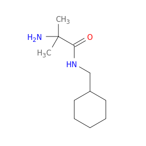 2-amino-N-(cyclohexylmethyl)-2-methylpropanamide