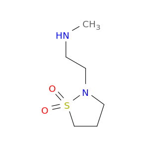 2-[2-(methylamino)ethyl]-1,2-thiazolidine-1,1-dione