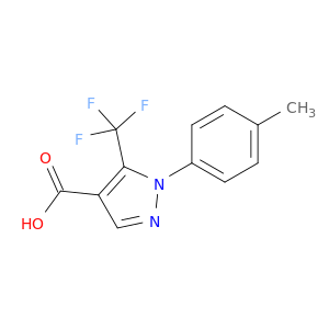 1-(4-甲基苯基)-5-(三氟甲基)-1H-吡唑-4-羧酸
